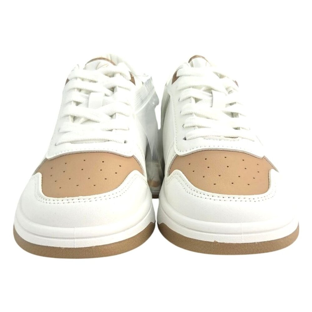 Vintage Havana Womens Star Fresh Sneakers White/Nude Size 8 With 2 Keychains - Picture 9 of 11
